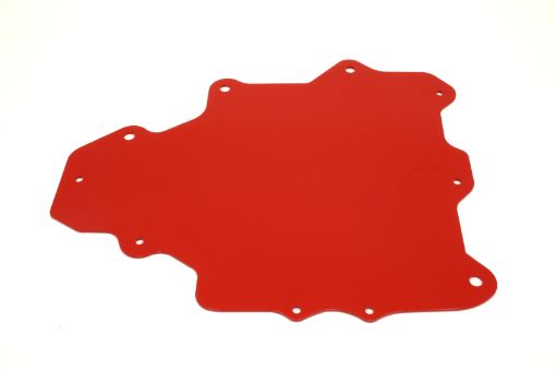 Picture of BMR 93 - 02 F - Body AC Delete Panel (Aluminum) - Red