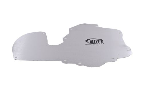 Picture of BMR 68 - 72 A - Body AC Delete Panel (Aluminum) - Bare w BMR Logo