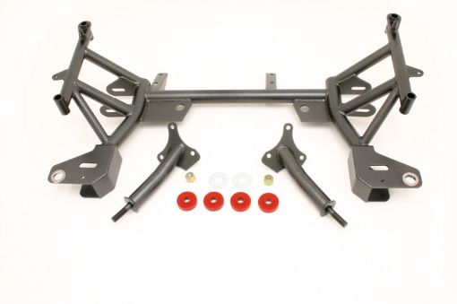 Picture of BMR 93 - 02 F - Body K - Member w SBCBBC Motor Mounts and Pinto Rack Mounts - Black Hammertone