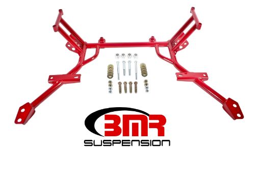 Picture of BMR 05 - 10 S197 Mustang K - Member w No Motor Mounts and STD. Rack Mounts - Red