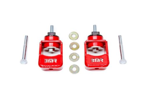 Picture of BMR 10 - 15 5th Gen Camaro Motor Mount Kit (Polyurethane) - Red (Spacers Not Included)