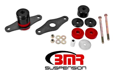 Picture of BMR 15 - 17 S550 Mustang Motor Mount Kit (Polyurethane) - Black Anodized