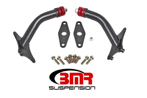 Picture of BMR 16 - 17 6th Gen Camaro Motor Mount Kit w Integrated Stands (Polyurethane) - Black Hammertone