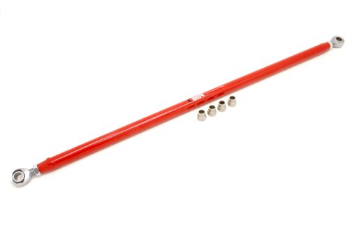 Picture of BMR 82 - 02 3rd Gen F - Body Chrome Moly Panhard Rod w Double Adj. Rod Ends - Red