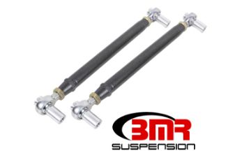 Picture of BMR 99 - 04 Mustang Chrome Moly Lower Control Arms w Double Adj. Rod Ends - Black Hammertone