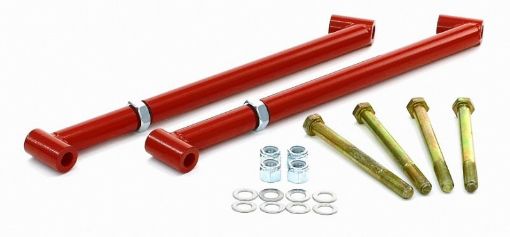 Picture of BMR 68 - 72 A - Body Control Arm Reinforcement Braces - Red