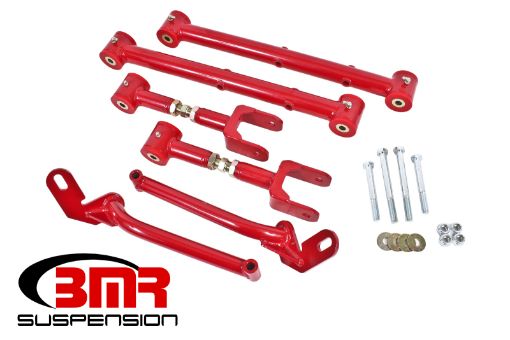 Picture of BMR 78 - 87 G - Body Adj. Rear Suspension Kit - Red