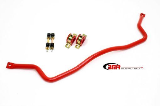 Picture of BMR 93 - 02 F - Body Front Hollow 35mm Sway Bar Kit w Bushings - Red