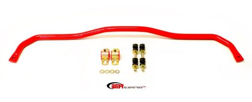 Picture of BMR 67 - 69 1st Gen F - Body Front Hollow 1.25in Sway Bar Kit w Bushings - Red