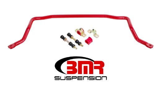 Picture of BMR 78 - 87 G - Body Front Solid 1.25in Sway Bar Kit w Bushings - Red