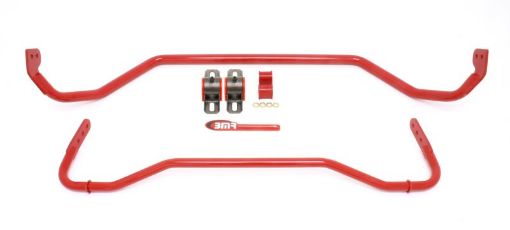 Picture of BMR 08 - 09 Pontiac G8 Front Rear Sway Bar Kit w Bushings - Red