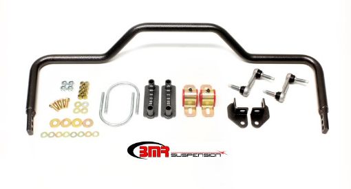 Picture of BMR 64 - 72 A - Body Rear Pro - Touring Style Hollow 1.125in Sway Bar Kit - Black Hammertone