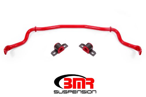 Picture of BMR 15 - 17 S550 Mustang Front Hollow 35mm 3 - Hole Adj. Sway Bar Kit - Red