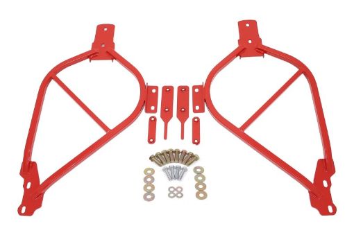 Picture of BMR 14 - 17 Chevy SS Sedan Bolt - On Subframe Connectors - Red