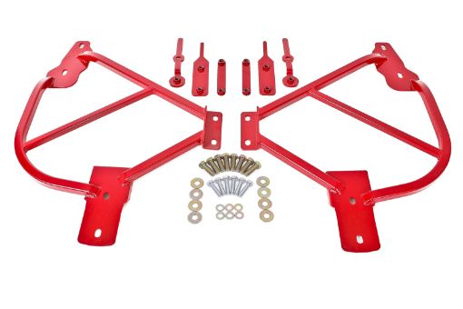 Picture of BMR 10 - 15 5th Gen Camaro Bolt - On Subframe Connectors - Red