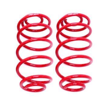 Picture of BMR 67 - 72 A - Body Rear Lowering Springs - Red