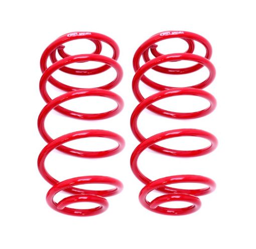 Picture of BMR 67 - 72 A - Body Rear Lowering Springs - Red