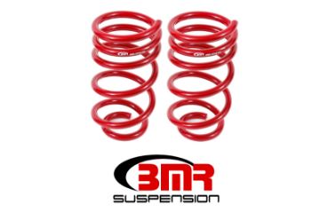 Picture of BMR 10 - 15 5th Gen Camaro V8 Rear Lowering Springs - Red