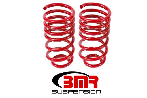 Picture of BMR 10 - 15 5th Gen Camaro V8 Rear Lowering Springs - Red