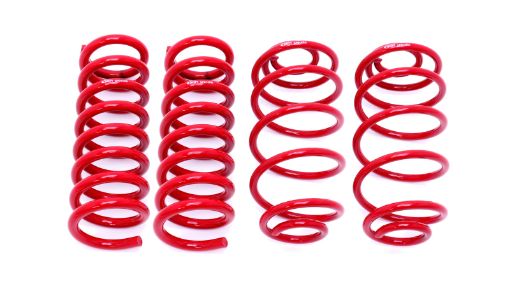Picture of BMR 67 - 72 A - Body Lowering Spring Kit (Set Of 4) - Red