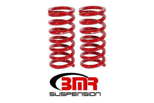 Picture of BMR 82 - 82 3rd Gen F - Body Front Lowering Springs - Red