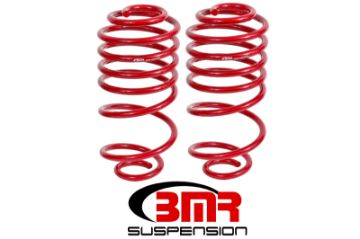 Picture of BMR 78 - 87 G - Body Rear Lowering Springs - Red