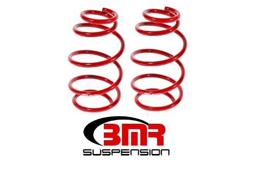 Picture of BMR 10 - 15 5th Gen Camaro V6 Front Lowering Springs - Red