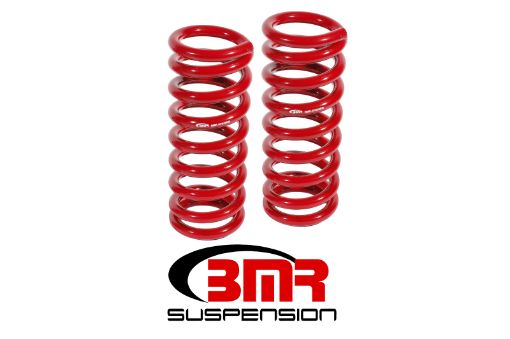 Picture of BMR 67 - 69 1st Gen F - Body Big Block Front Lowering Springs - Red