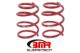 Picture of BMR 05 - 14 S197 Mustang GT Front Handling Version Lowering Springs - Red
