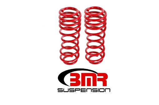 Picture of BMR 05 - 14 S197 Mustang GTGT500 Rear Handling Version Lowering Springs - Red