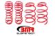 Picture of BMR 05 - 14 S197 Mustang GT Drag Version Lowering Springs (Set Of 4) - Red
