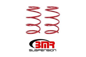 Picture of BMR 05 - 14 S197 Mustang GT Front Drag Version Lowering Springs - Red