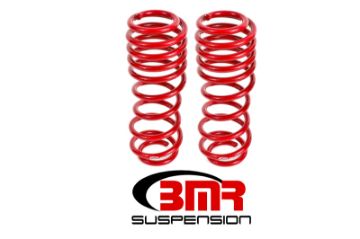 Picture of BMR 07 - 14 Shelby GT500 Rear Handling Version Lowering Springs - Red