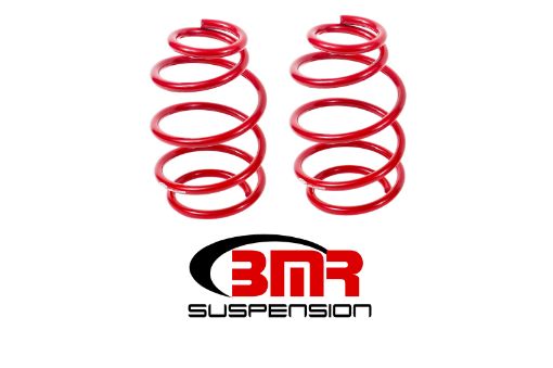 Picture of BMR 10 - 15 5th Gen Camaro V8 Front Lowering Springs - Red