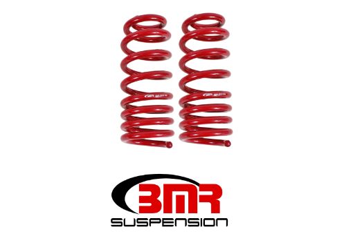 Picture of BMR 93 - 02 F - Body Front Handling Version Lowering Springs - Red