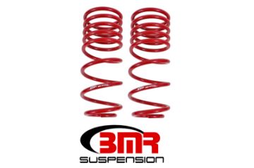Picture of BMR 82 - 02 3rd Gen X - Body Rear Handling Version Lowering Springs - Red