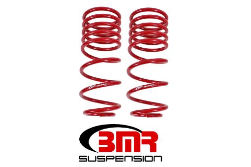 Picture of BMR 82 - 02 3rd Gen X - Body Rear Handling Version Lowering Springs - Red