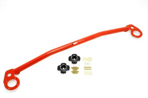 Picture of BMR 2010 5th Gen Camaro Front 2 - Point Strut Tower Brace - Red