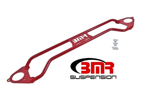 Picture of BMR 16 - 17 6th Gen Camaro Front Twin Tube Design Strut Tower Brace - Red