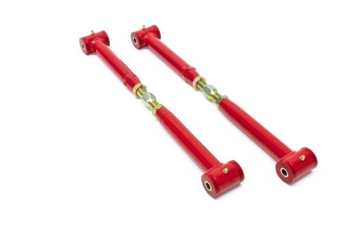 Picture of BMR 82 - 02 3rd Gen F - Body On - Car Adj. Lower Control Arms (Polyurethane) - Red