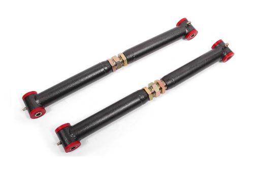 Picture of BMR 02 - 10 SSR On - Car Adj. Lower Control Arms (Polyurethane) - Black Hammertone