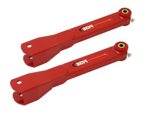 Picture of BMR 10 - 15 5th Gen Camaro Non - Adj. Rear Trailing Arms (Polyurethane) - Red