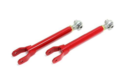 Picture of BMR 10 - 15 5th Gen Camaro Trailing Arms Rear w Single Adj. Rod Ends - Red