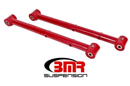 Picture of BMR 64 - 72 A - Body Non - Adj. Lower Control Arms (Polyurethane) - Red
