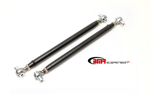 Picture of BMR 64 - 72 A - Body Double Adj. Offset Lower Control Arms - Black Hammertone