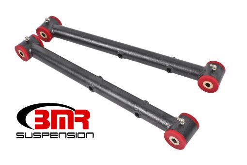 Picture of BMR 78 - 87 G - Body Non - Adj. Lower Control Arms (Polyurethane) - Black Hammertone