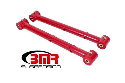 Picture of BMR 78 - 87 G - Body Non - Adj. Lower Control Arms (Polyurethane) - Red