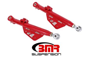 Picture of BMR 99 - 04 Mustang Single Adj. Lower Control Arms Rod End (Polyurethane) - Red