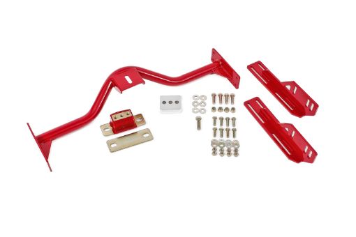 Picture of BMR 67 - 69 1st Gen F - Body Transmission Conversion Crossmember T56TR6060TH4004L80E - Red