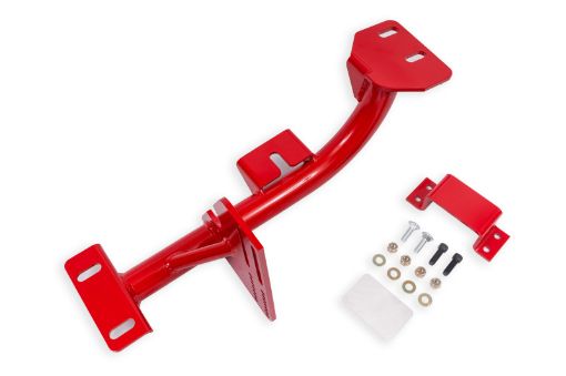 Picture of BMR 98 - 02 4th Gen F - Body Torque Arm Relocation Crossmember 4L60E LS1 - Red
